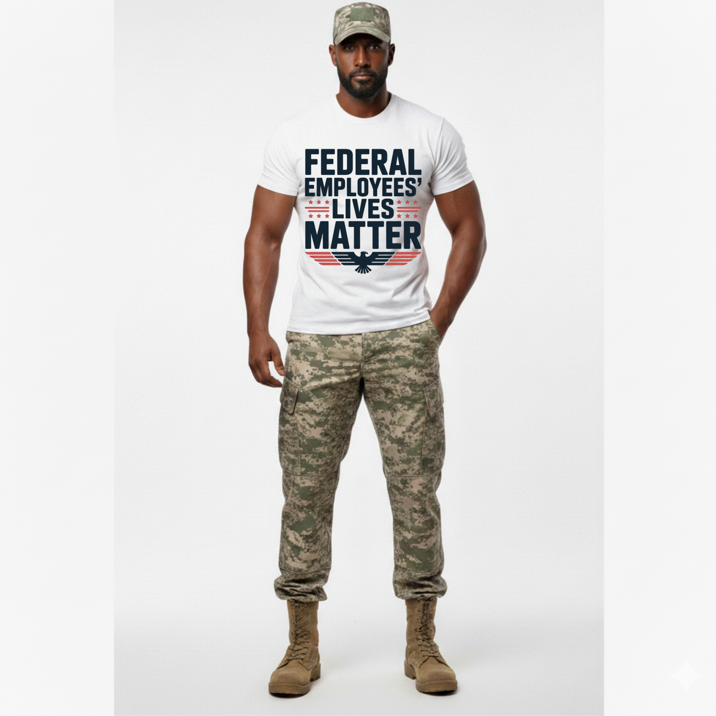 Federal Employees’ Lives Matter™ – Unisex Statement T-Shirt