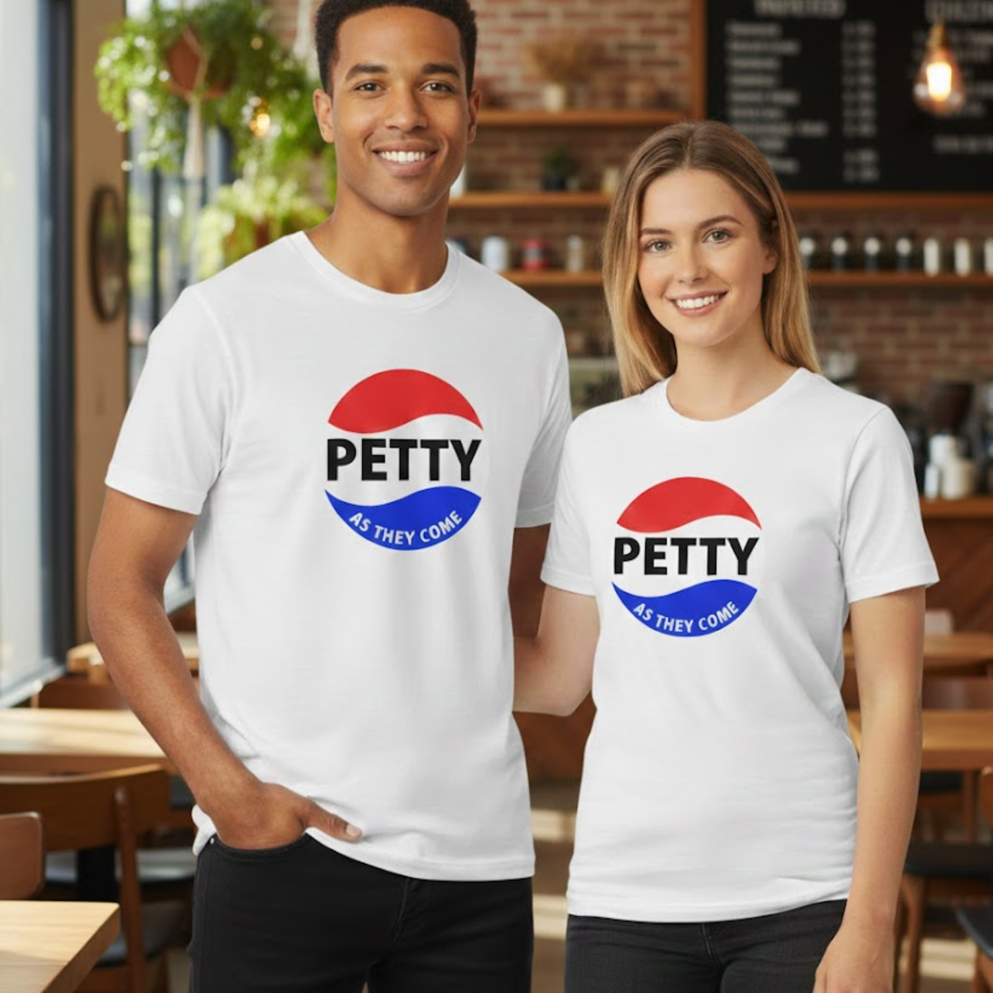 PETTY AS THEY COME™ Unisex Bold Statement Graphic T-Shirt – For the Bold and Petty