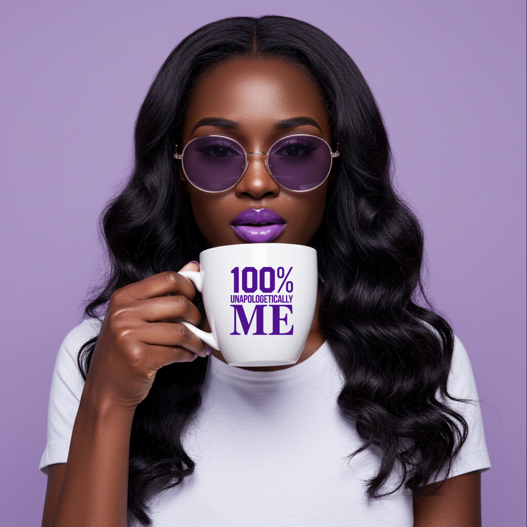 100% Unapologetically Me™ Ceramic Coffee Mug, (11oz, 15oz)