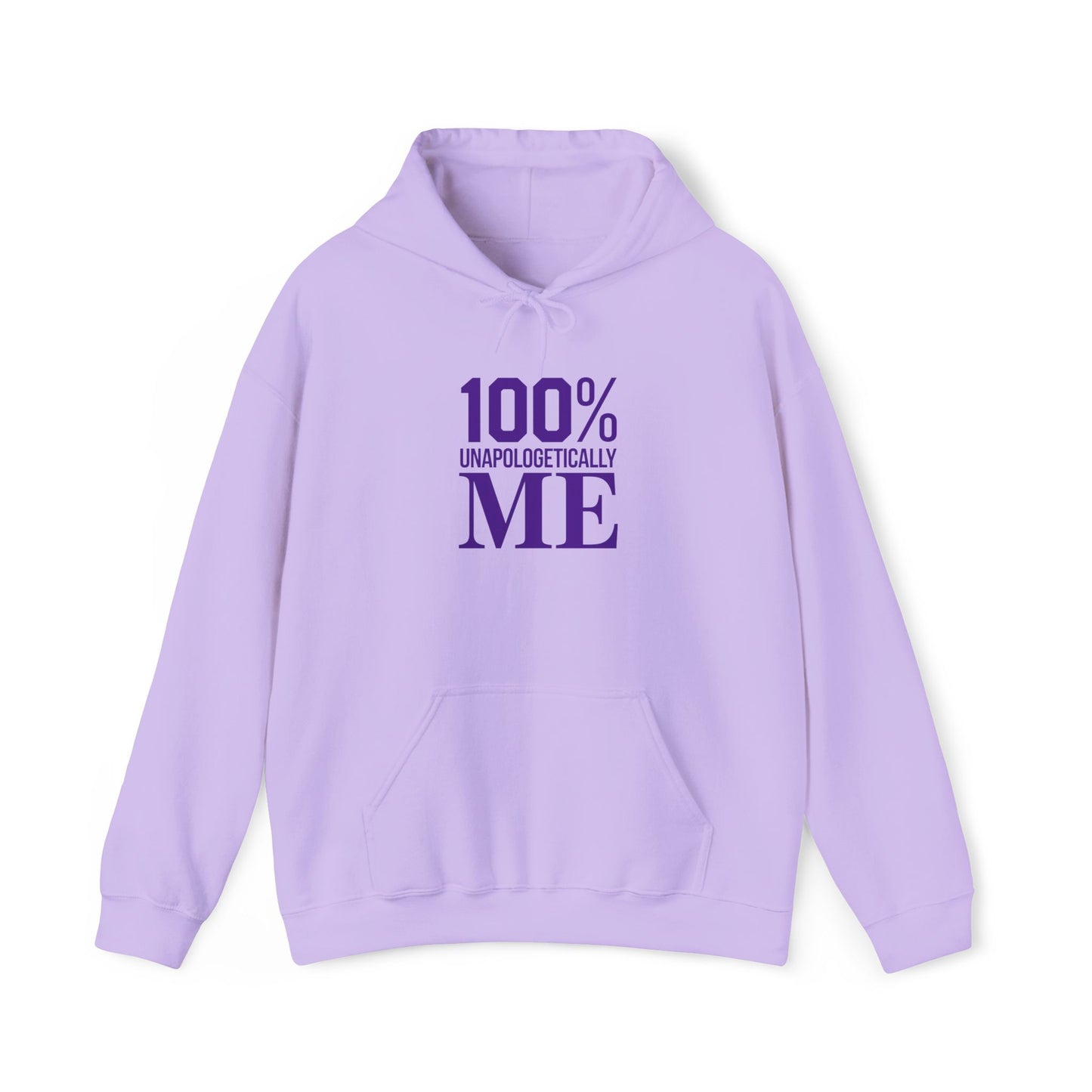 100% Unapologetically Me™  Unisex Hoodie – Confidence, Comfort, and Bold Expression