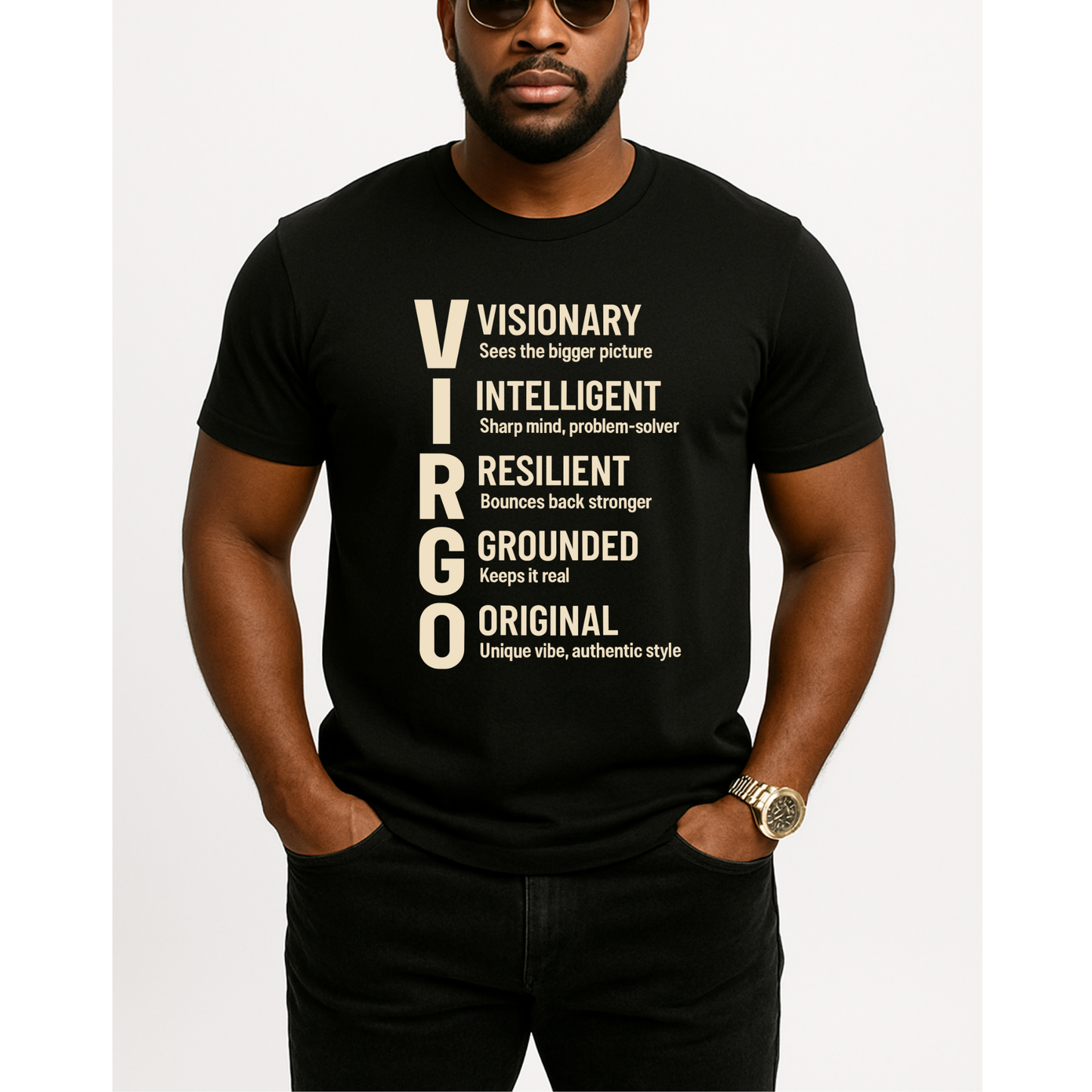 Bold Virgo Defined™ Unisex Statement T-Shirt