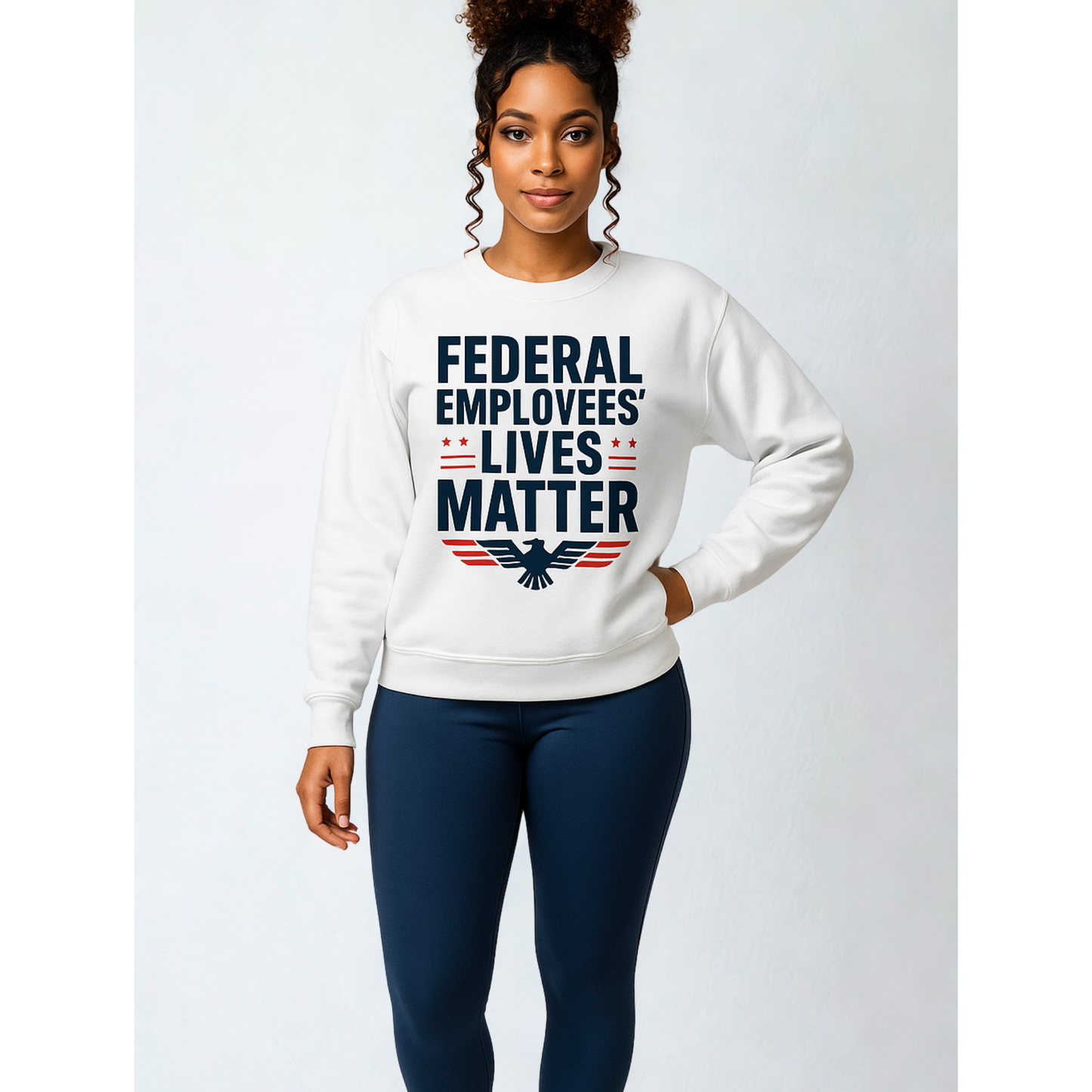 Federal Employees’ Lives Matter™ Unisex Statement Sweatshirt