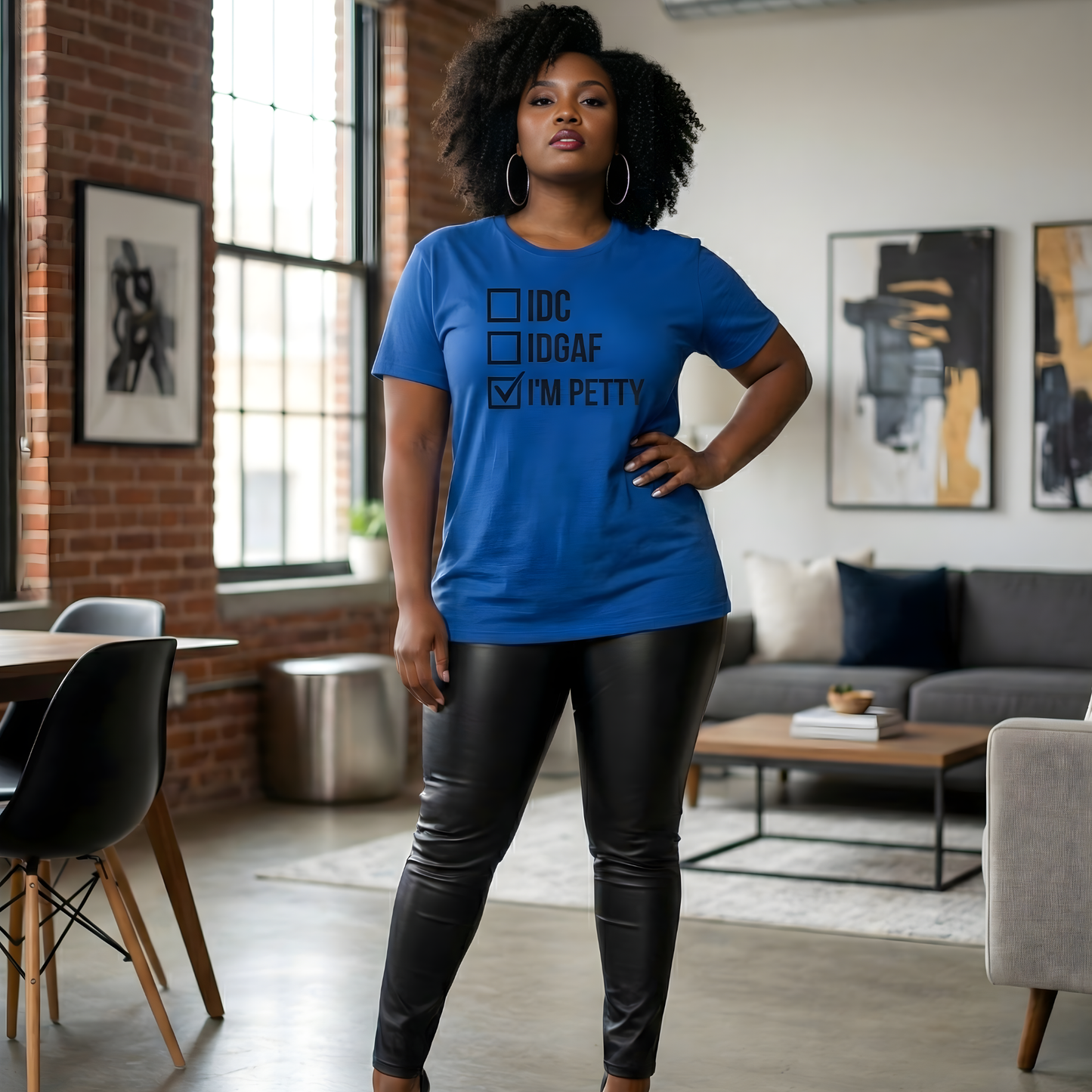 I’M PETTY™ Unisex Bold Statement Graphic T-Shirt – For the Bold and Petty