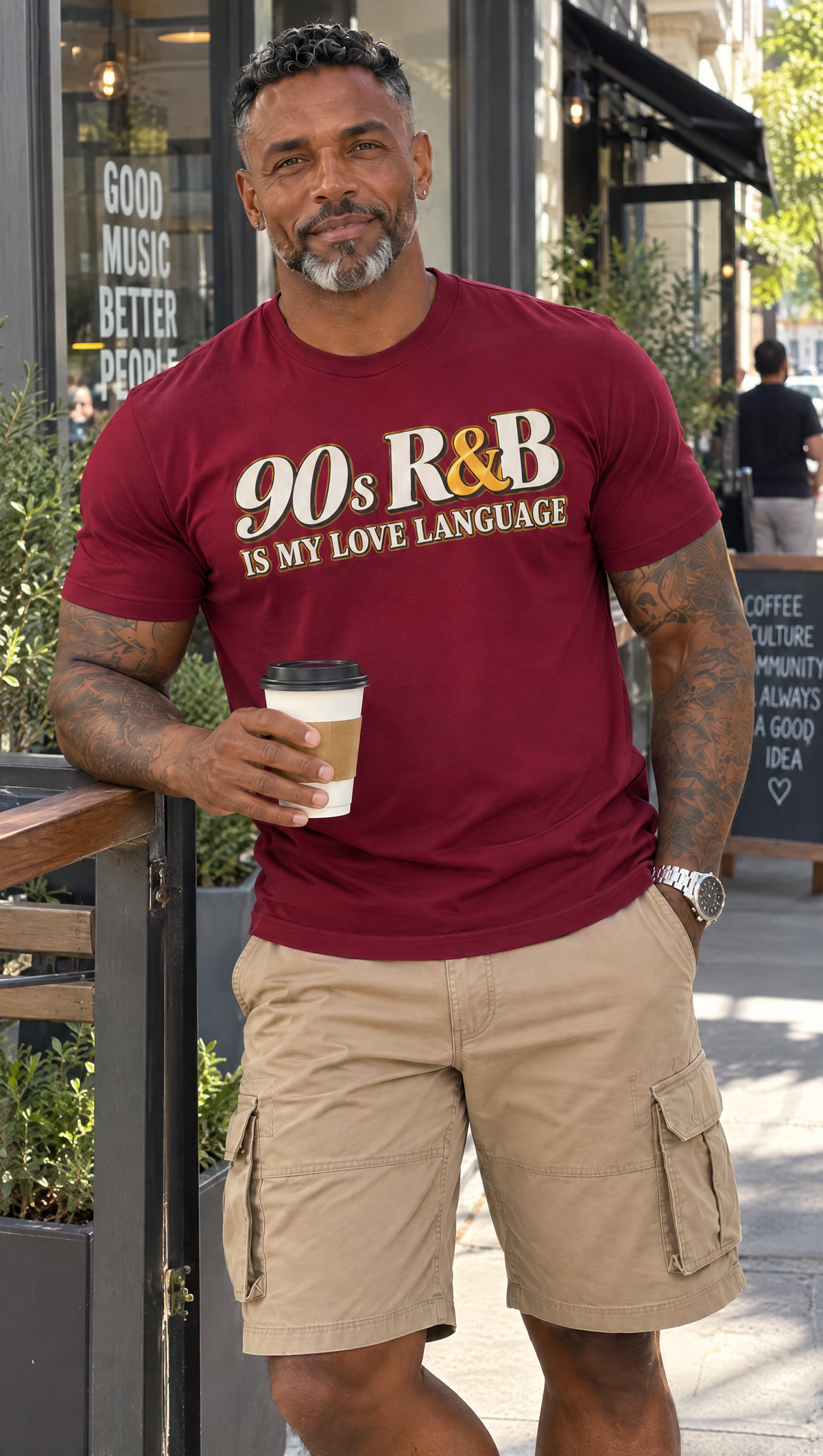 90s R&B Is My Love Language Unisex Graphic Tee