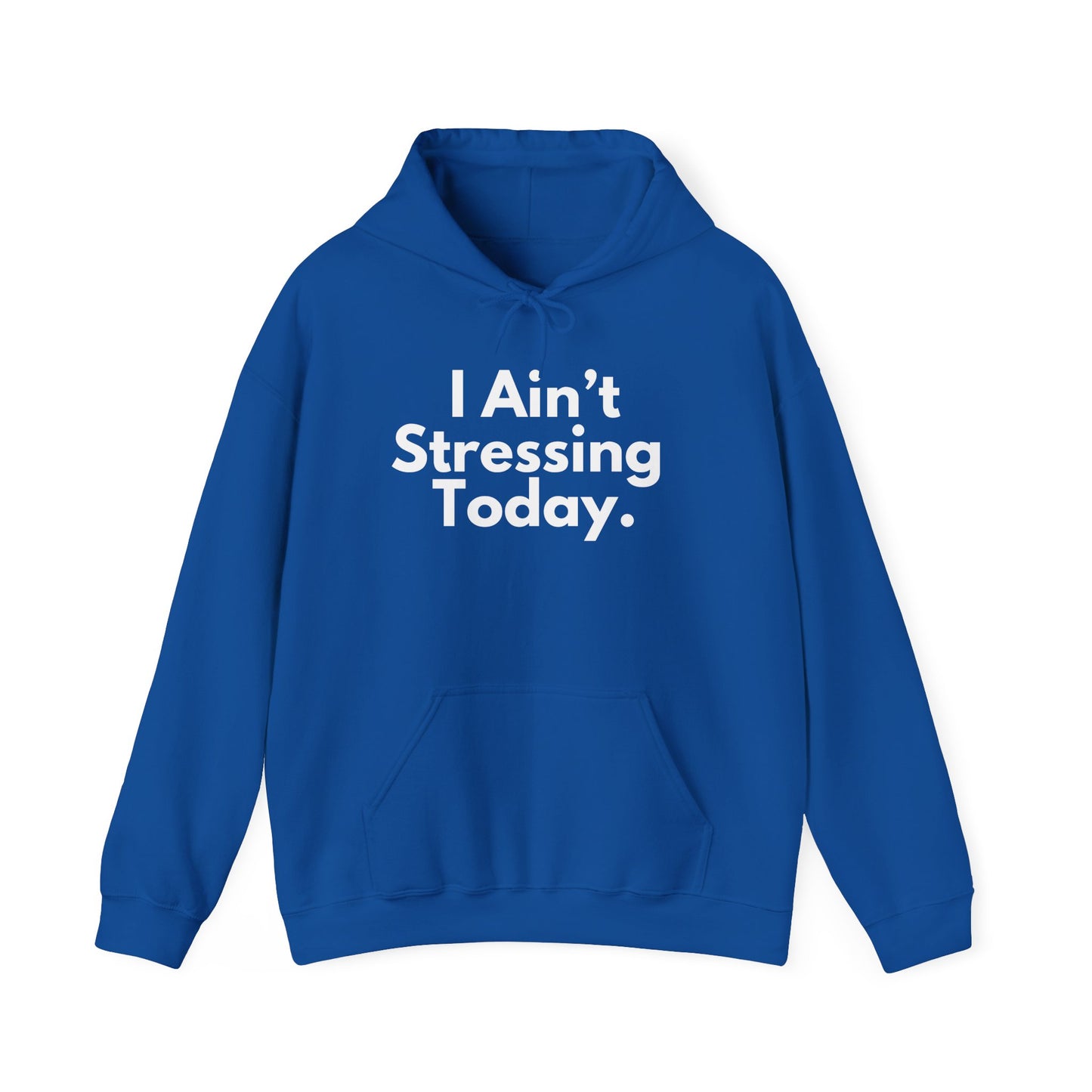 I Ain't Stressing Today™ Hoodie