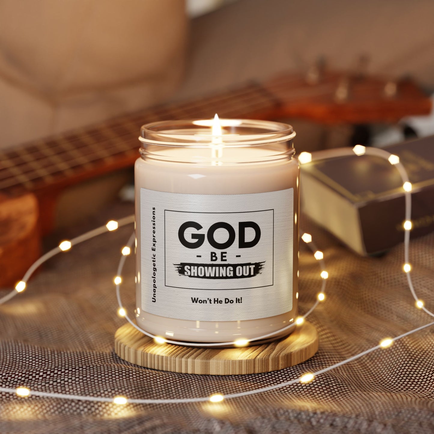 God Be Showing Out™ Scented Soy Candle (9oz)