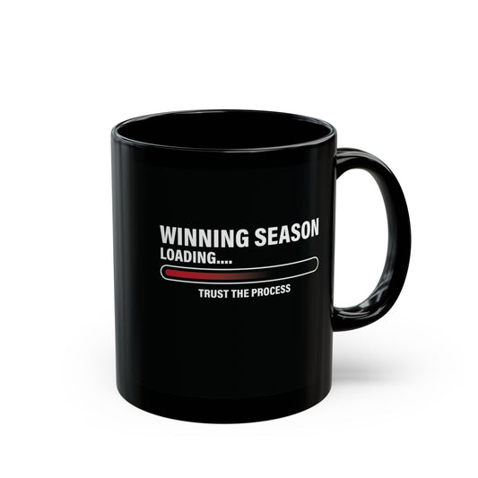 Winning Season Loading™ Black Motivational Mug (11oz & 15oz)
