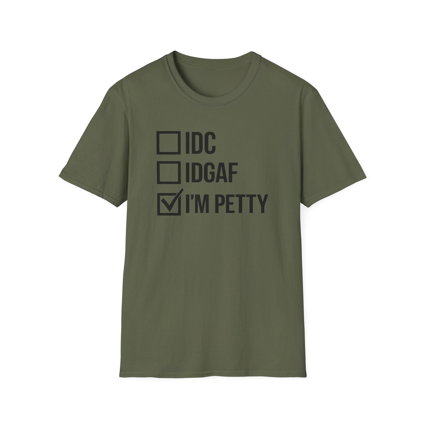 I’M PETTY™ Unisex Bold Statement Graphic T-Shirt – For the Bold and Petty