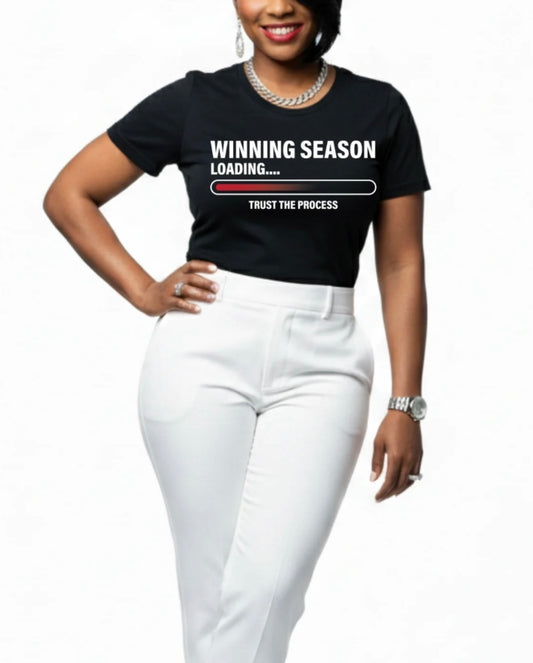Winning Season Loading™ — Unisex Motivational T-Shirt
